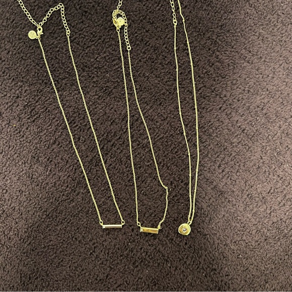 Kate Spade Duster Bag 3 Necklace Set and Jewelry Dish - Picture 2 of 6